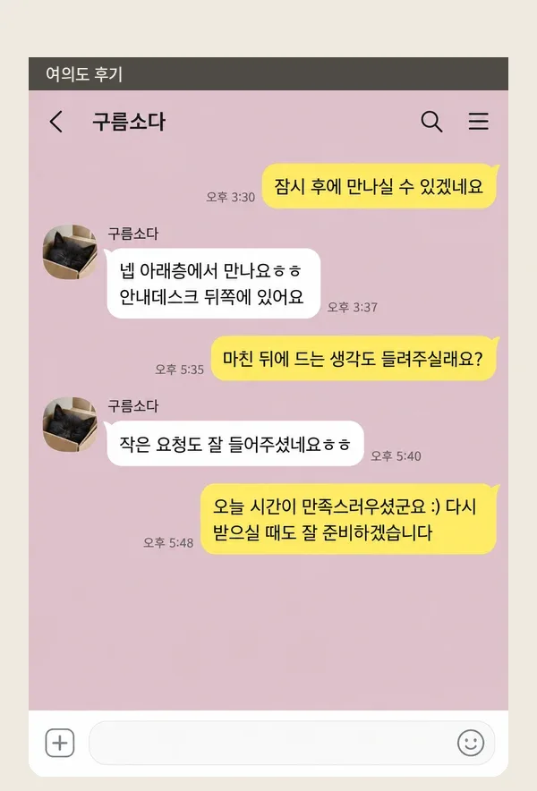 여의도 후기 캡처 2