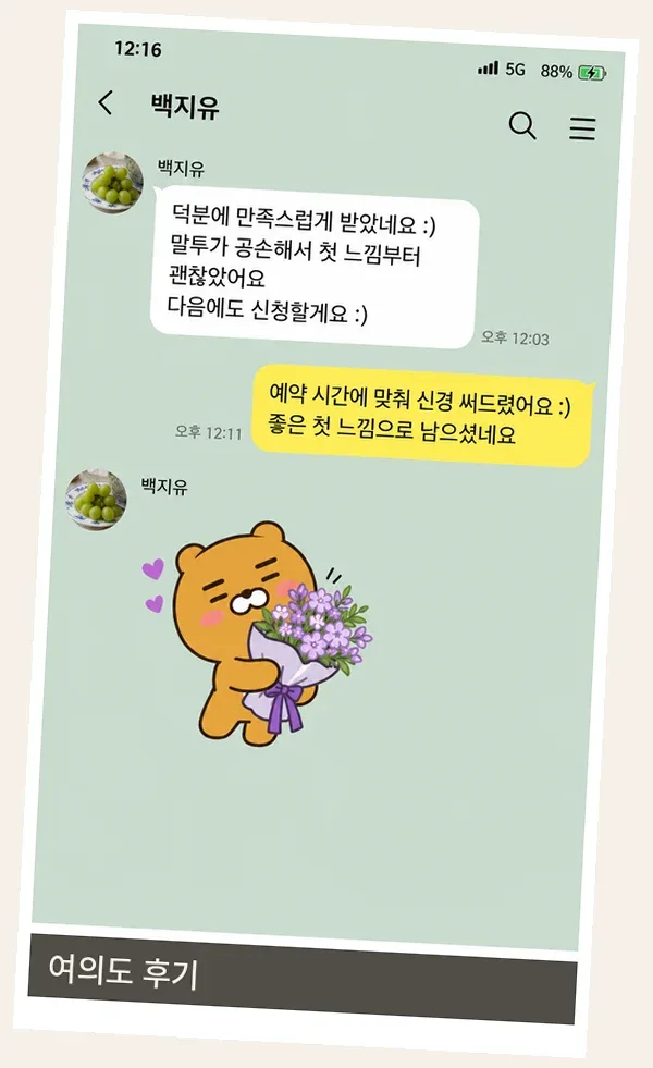 여의도 후기 캡처 2