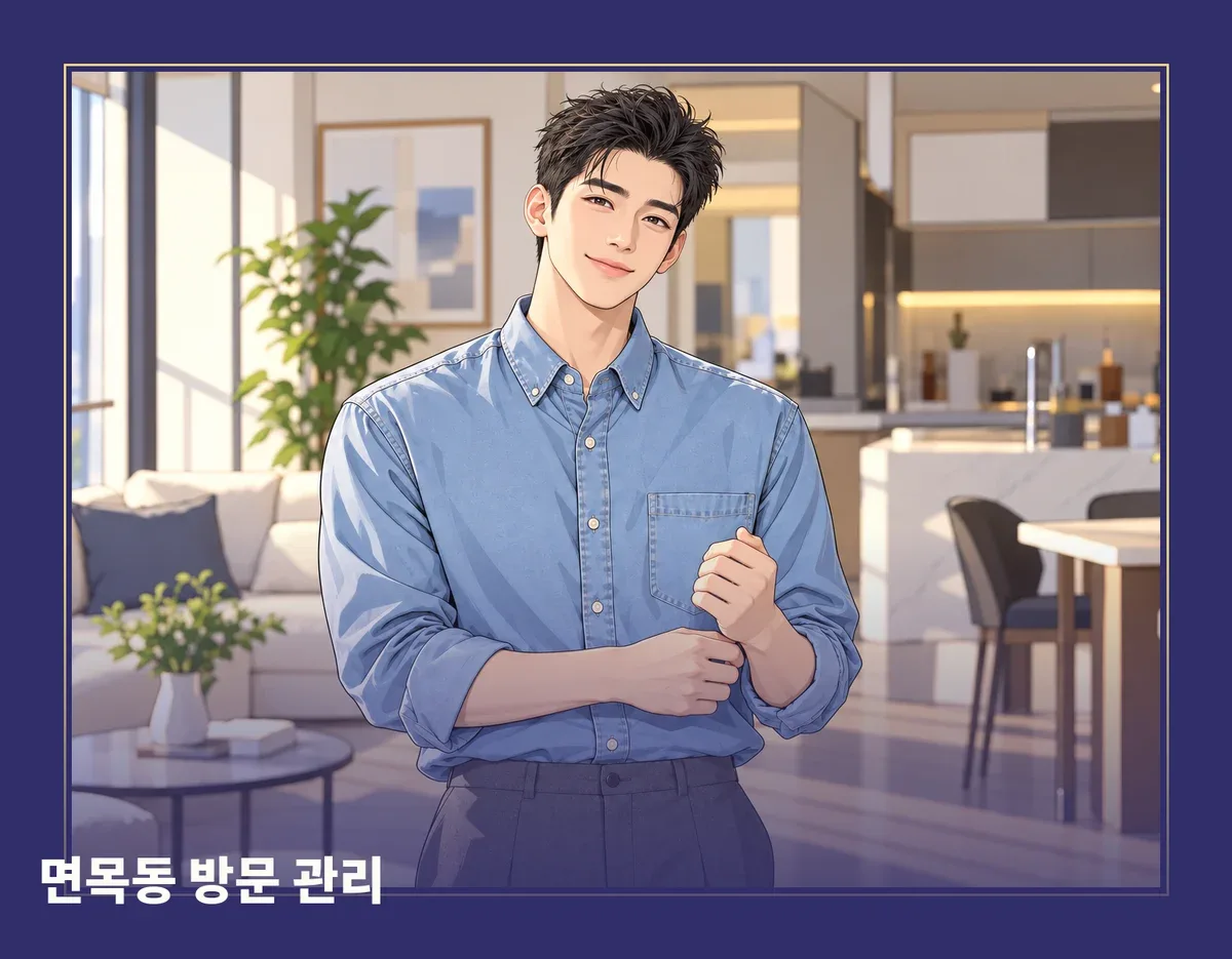 면목동 방문 관리